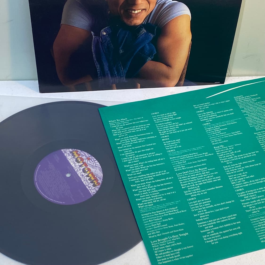 (중고LP-소울) Smokey Robinson -One Heartbeat 상품이미지3