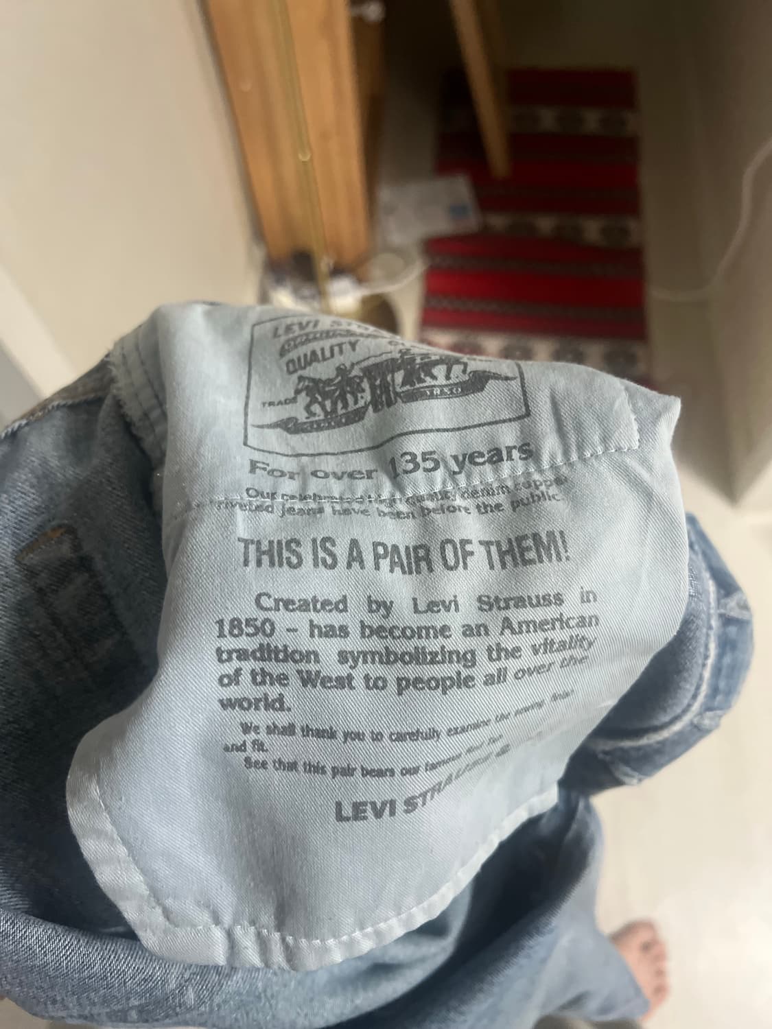 리바이스 501 38(USA or UK) 상품이미지4