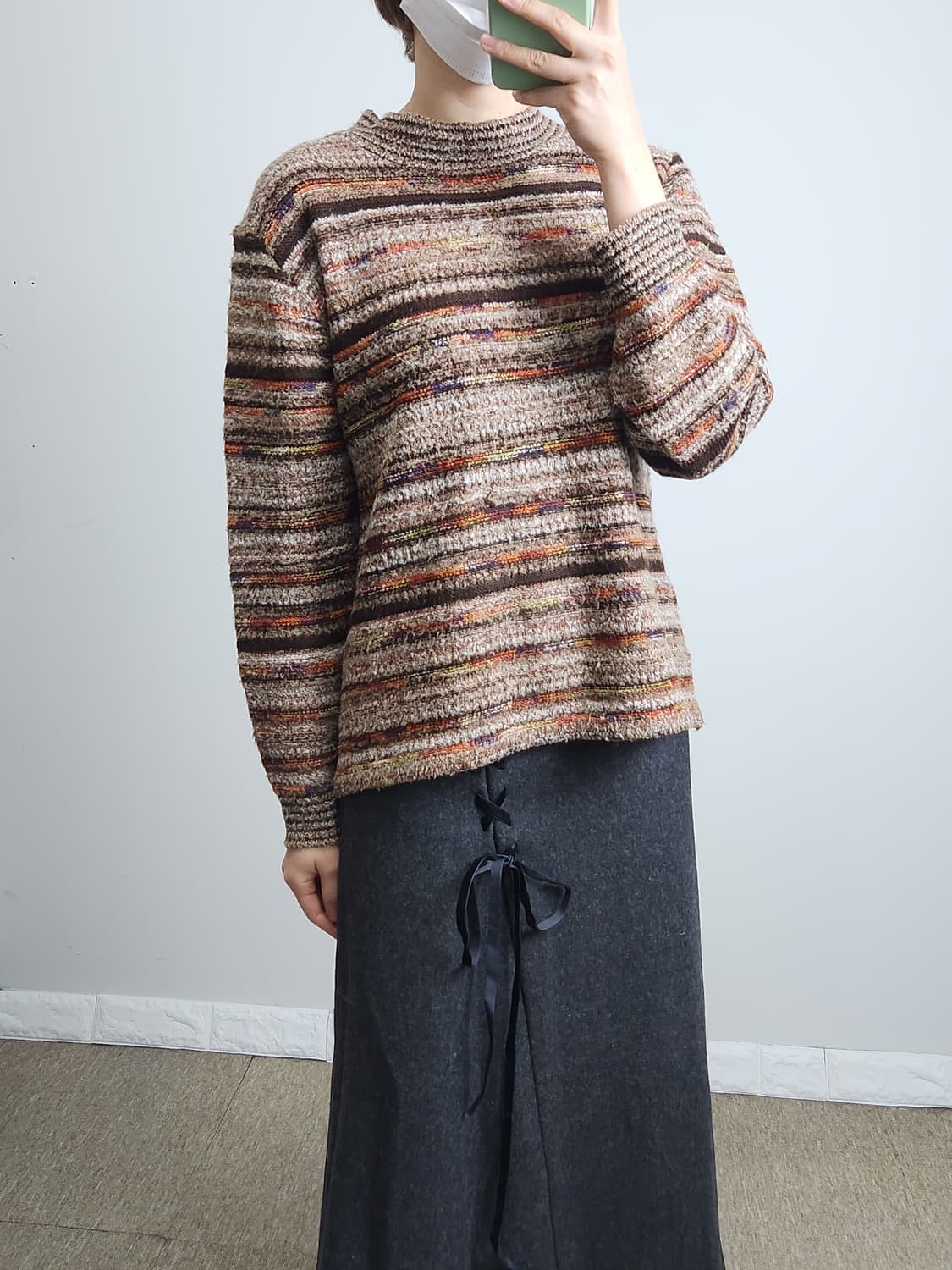 스트라이프 니트 상품이미지4