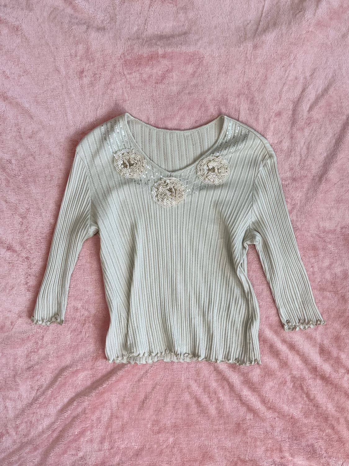 Clean Stream 니트 탑 상품이미지1