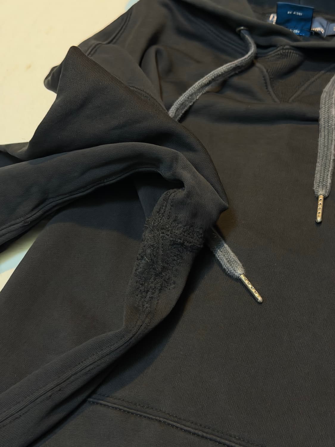 폴로 랄프로렌 포니 후드티 블랙 상품이미지5