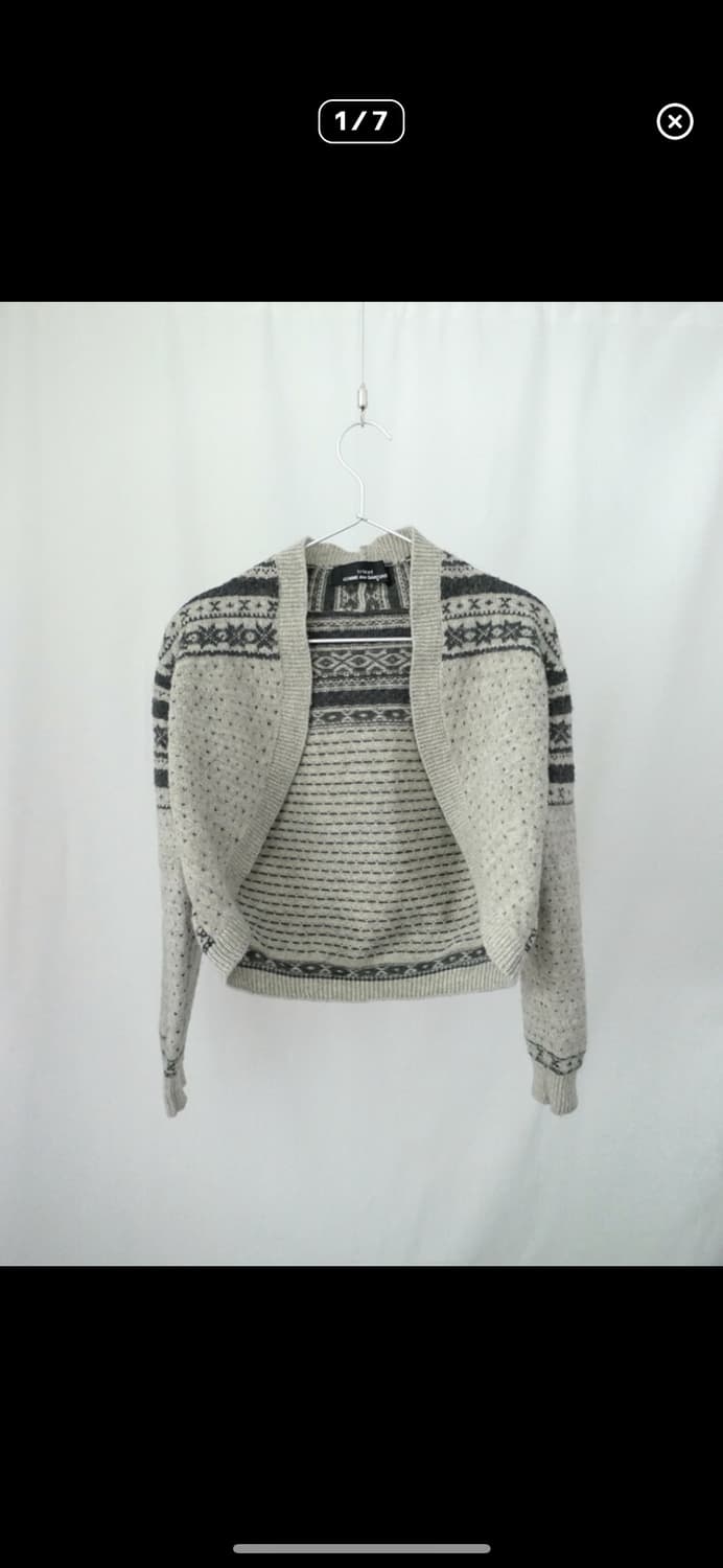 Commdes des Garcons knit bolero  상품이미지1