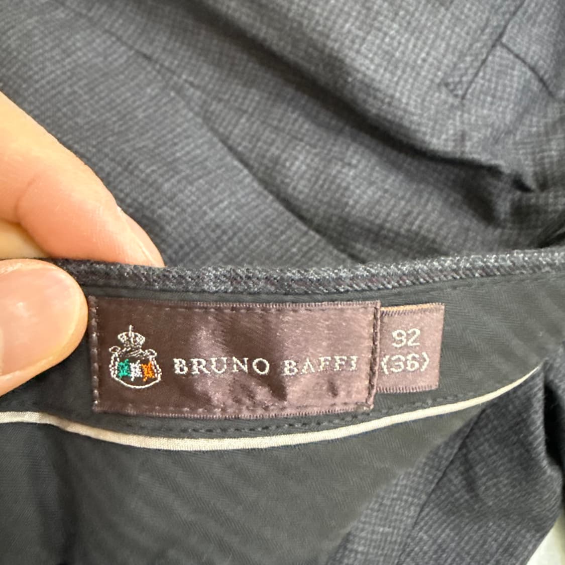 92 새상품 브루노바피 정장 바지 0323T 상품이미지4