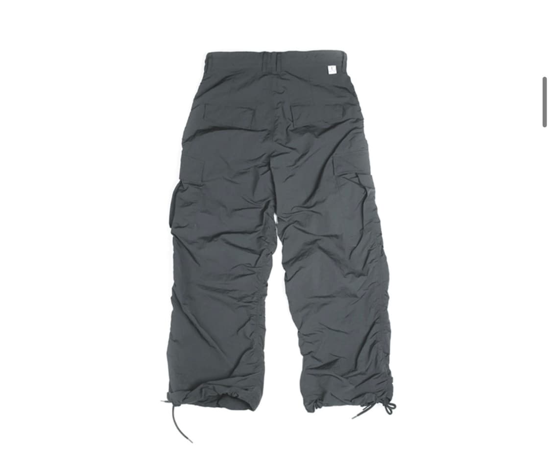 [S] 엑스톤즈 XP127 셔링 카고 팬츠 차콜(CHARCOAL) 상품이미지2