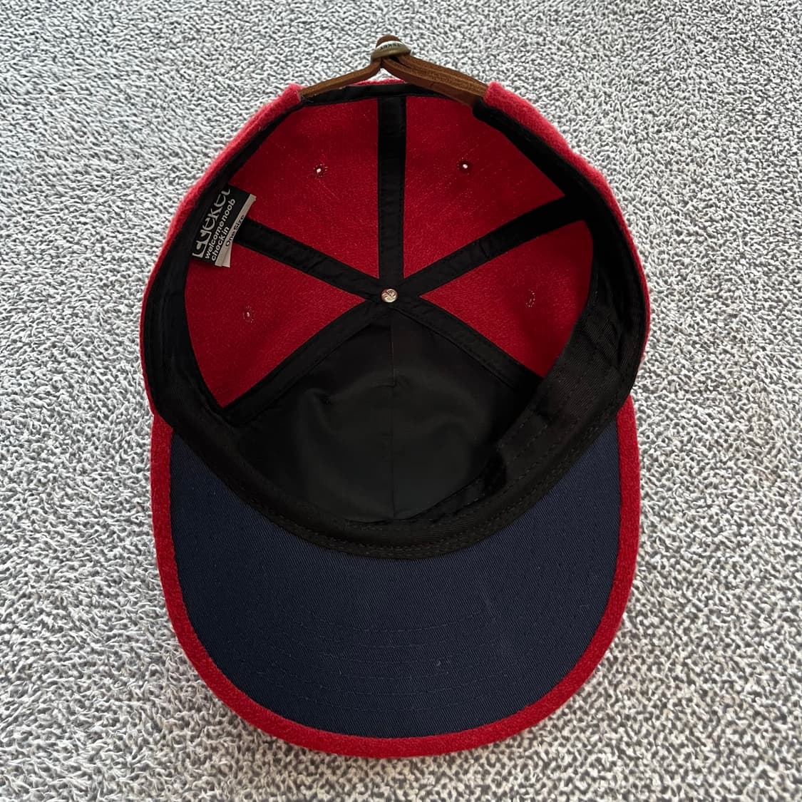 TEKET_WOOL RED CAP 상품이미지6