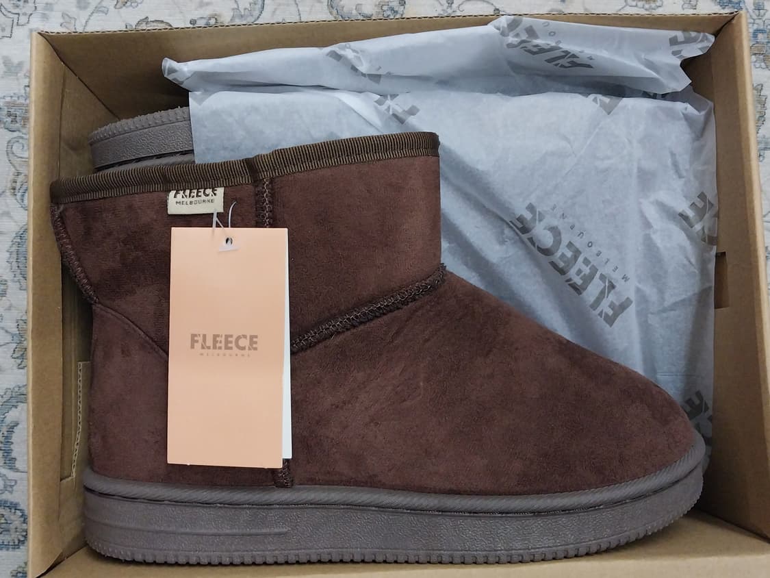 (새상품) 플리스 멜번 초코 브라운 어그부츠 250mm 상품이미지9