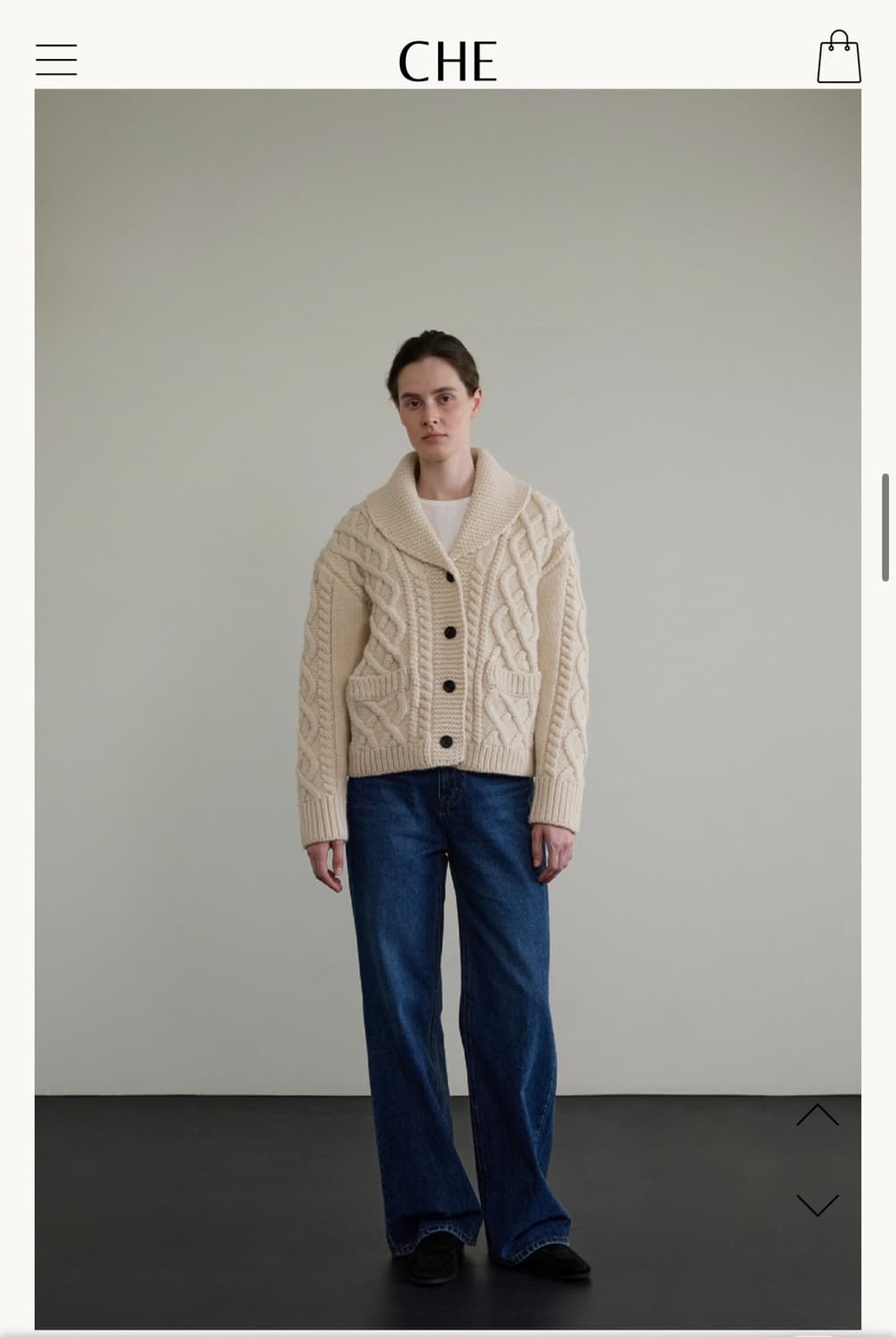 Che seoul 체서울 케이블 니트스웨터 상품이미지3