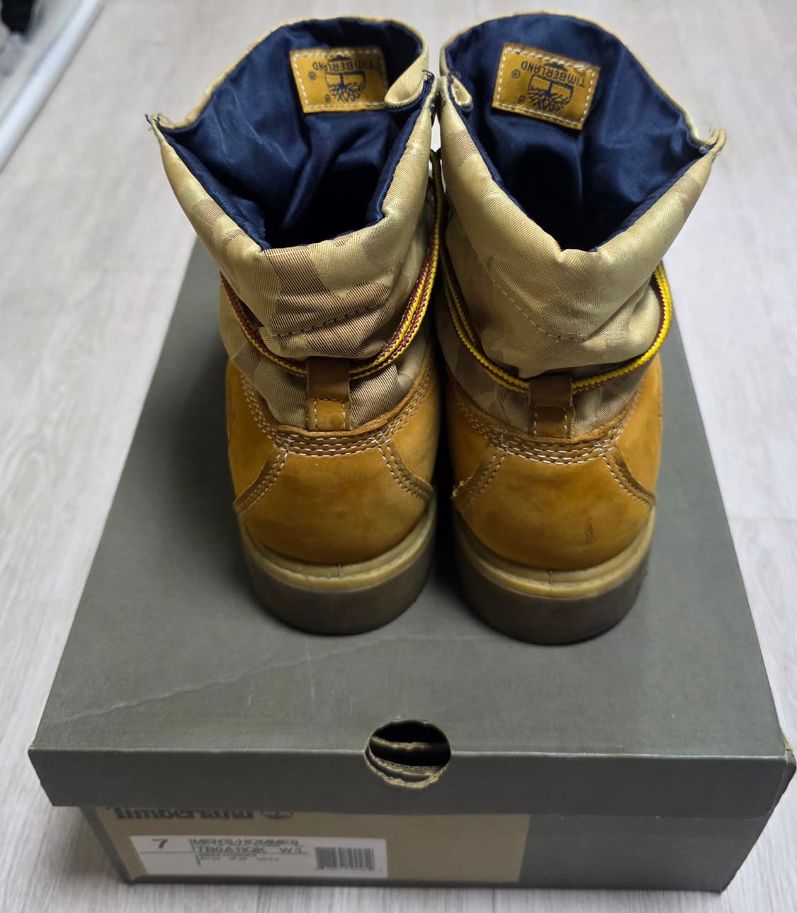 (250~255)팀버랜드 롤탑 부츠 옐로우 상품이미지5