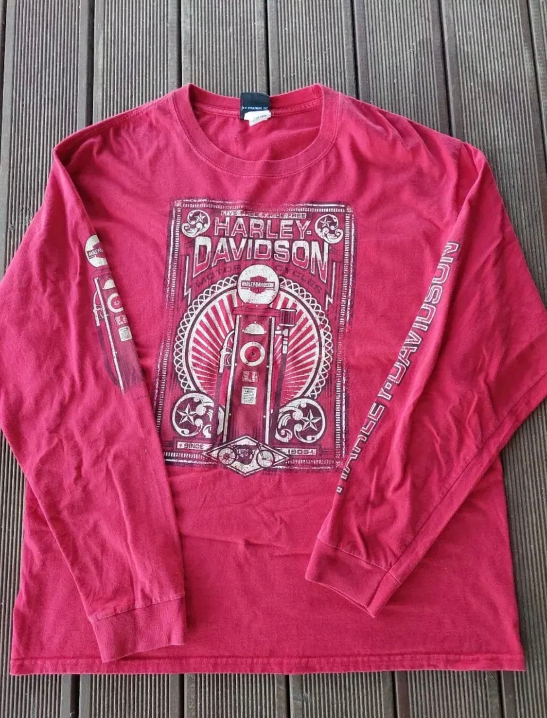 할리데이비슨 롱슬리브 xl 상품이미지1