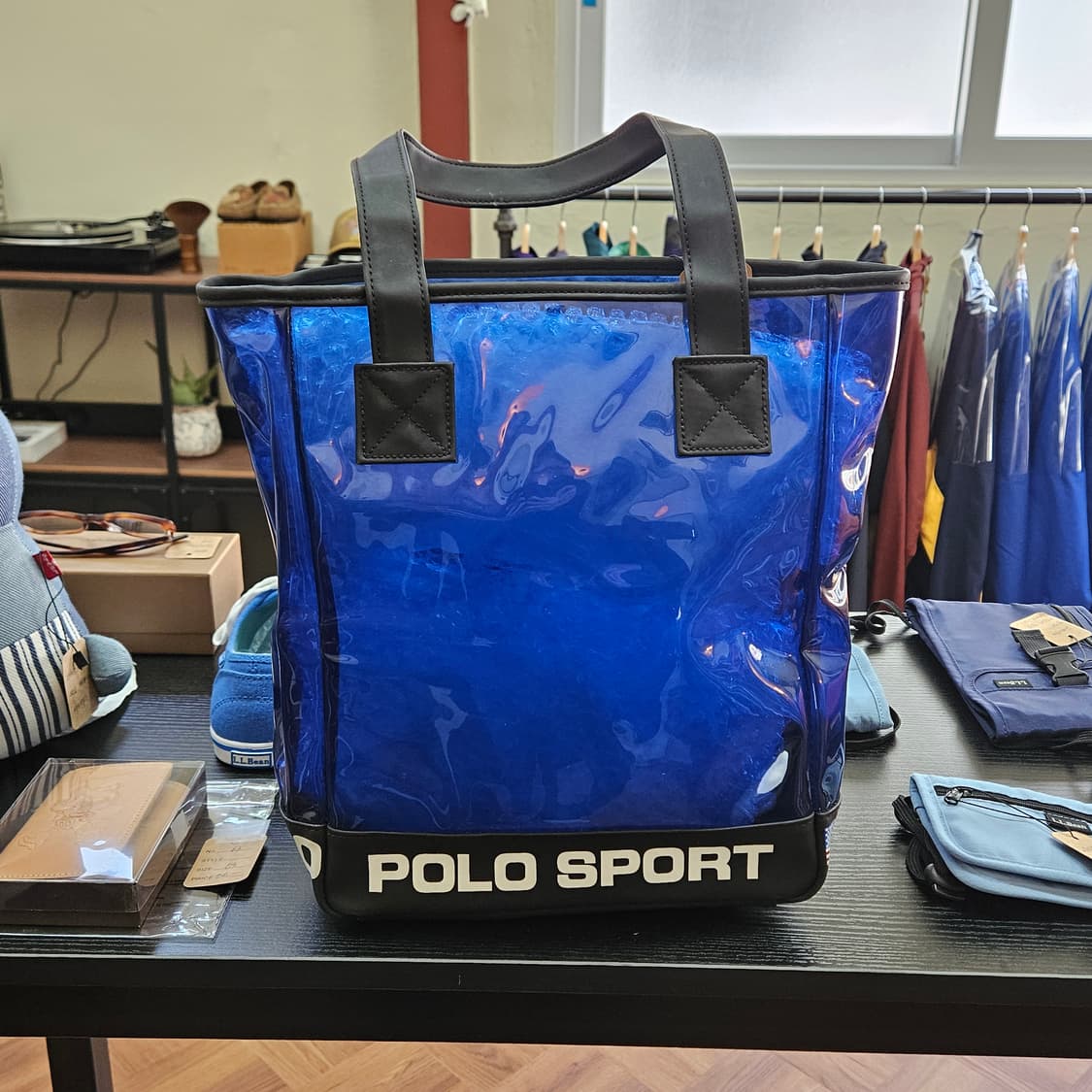 폴로 스포츠 PVC 토트뱁 상품이미지2