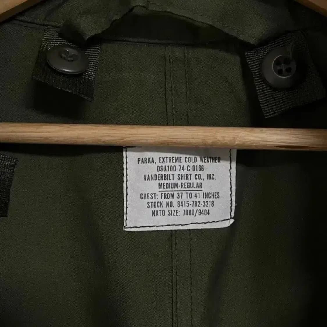 M65 피쉬테일 파카 데드스탁 M 팔아요! 상품이미지3