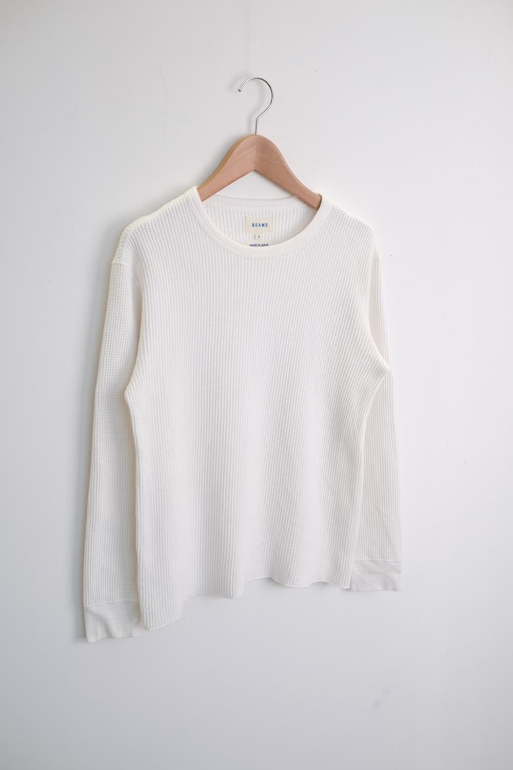BEAMS 와플 긴팔티  상품이미지2