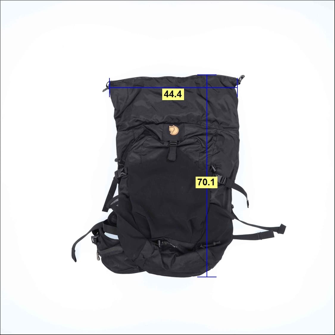 [F] 피엘라벤 블랙 백팩 가방 0119H2 상품이미지4