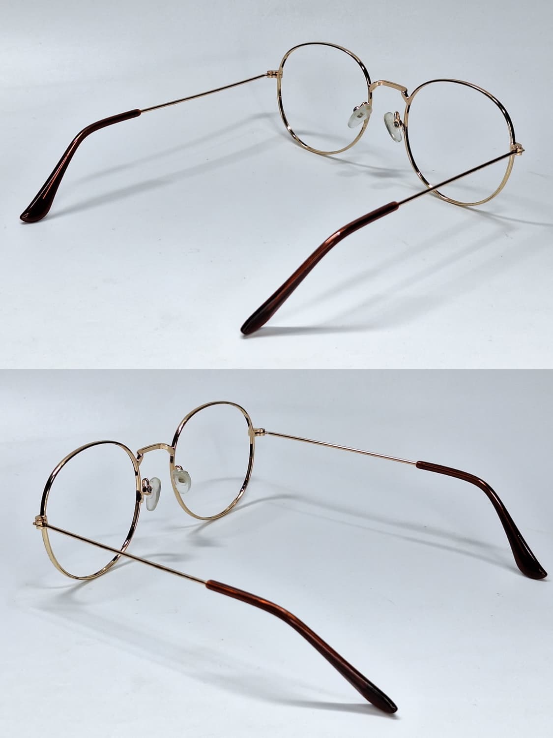90s 일본 빈티지 라운드 칠보 안경테 132mm 클래식 레트로 복고 상품이미지5