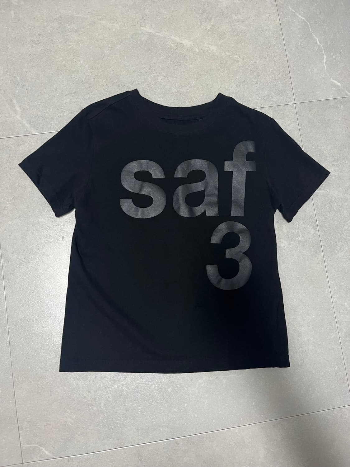 1/2 Basic Safari T-Shirt (Black) 상품이미지2
