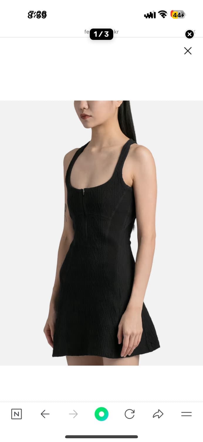 hyein seo 레이서백 원피스 0size 상품이미지3