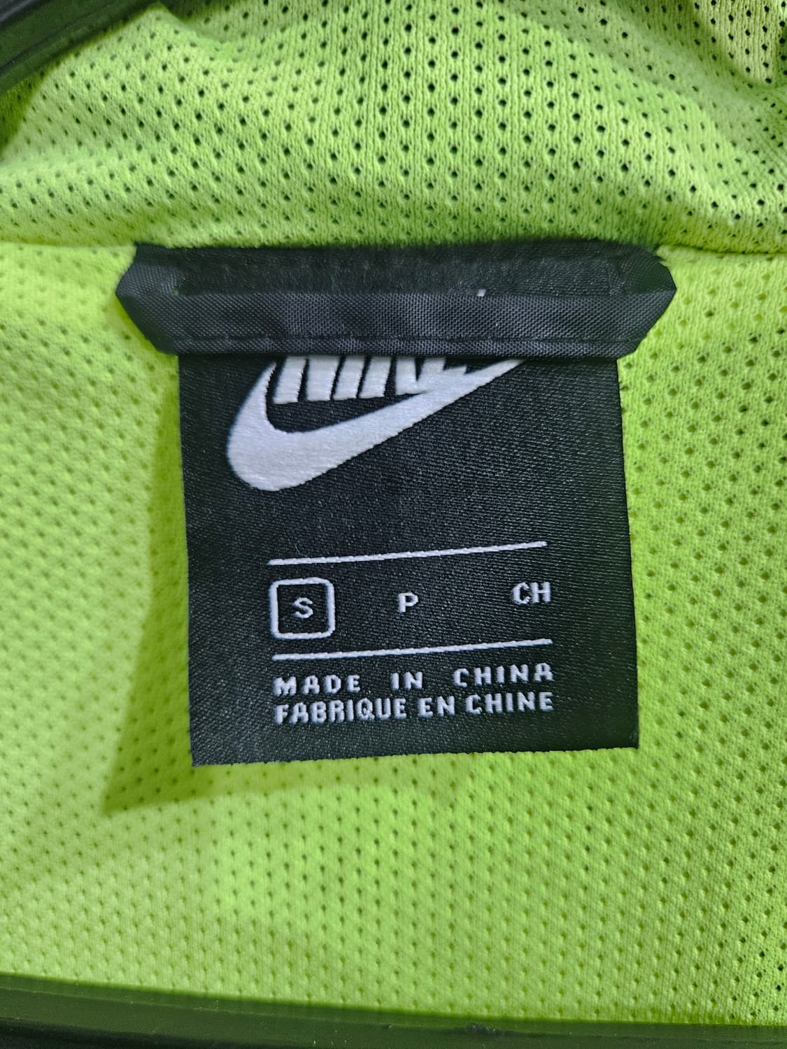 나이키 프린팅 블랙 남성 90~95 바람막이 후드집업 자켓  상품이미지3