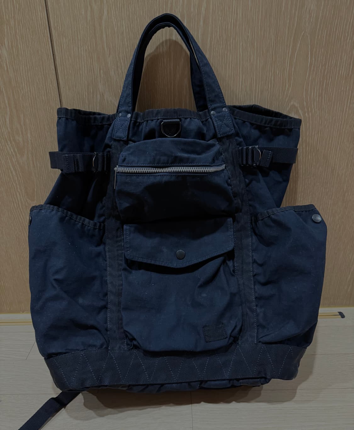 포터 크랙 투웨이 럭색 네이비 CRAG 토트백 백팩 상품이미지5