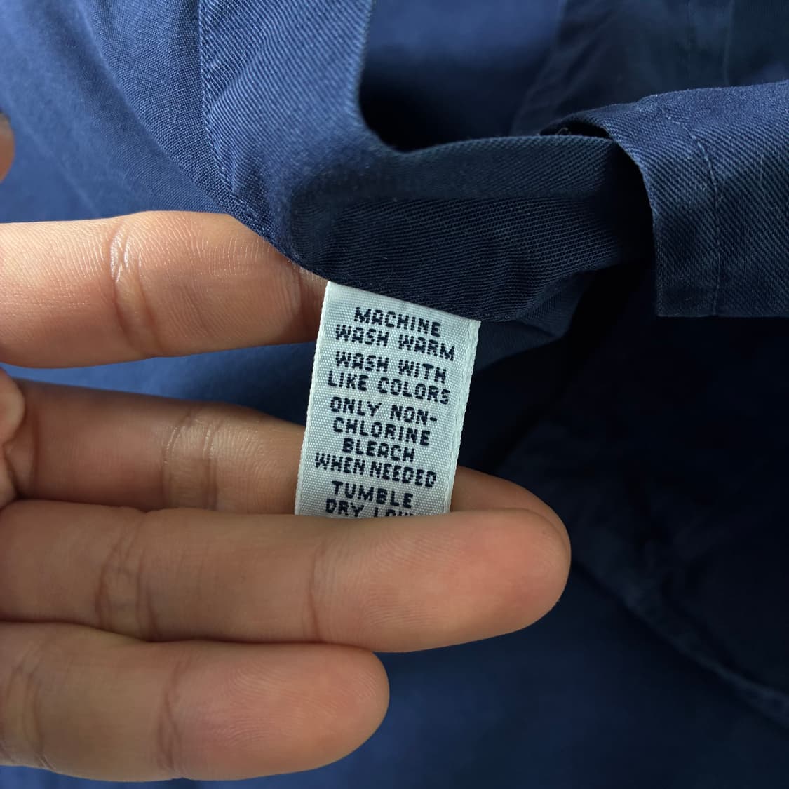 Polo 폴로 랄프로렌 네이비 옥스포드 셔츠 상품이미지5