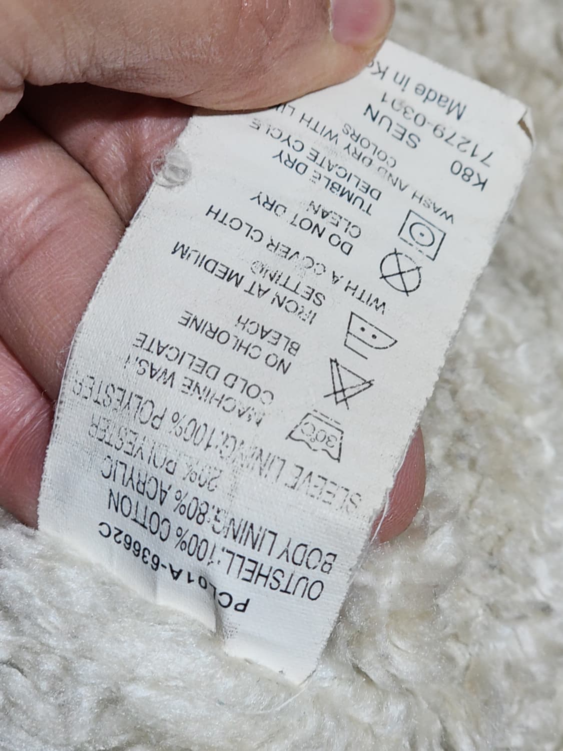 (M) 리바이스 양털 청자켓 중진청 데님자켓 레드탭  상품이미지5