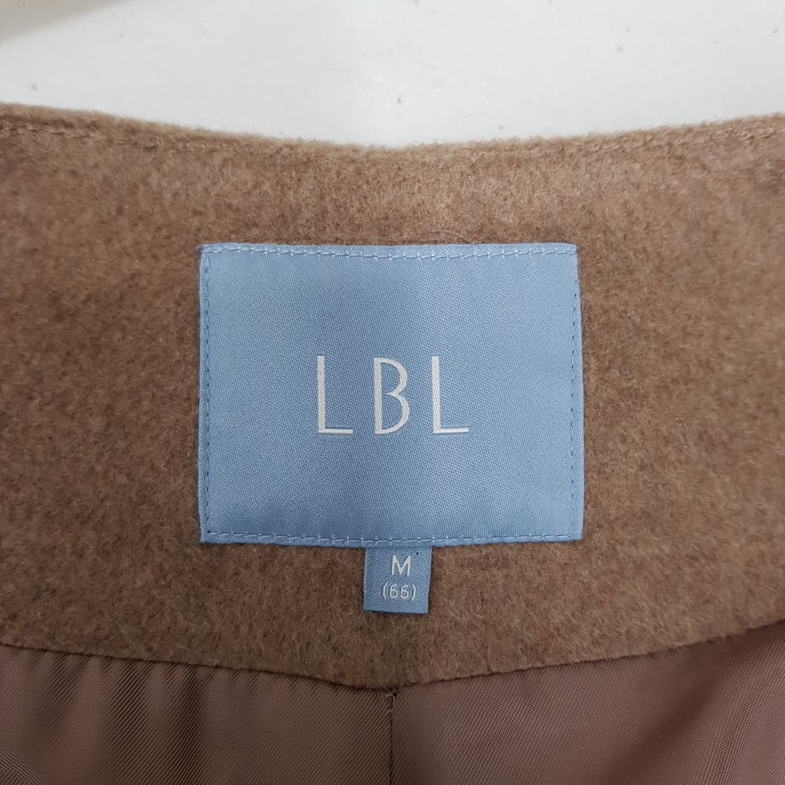 LBL 캐시미어 100% 라운드넥 롱코트 M사이즈 상품이미지6