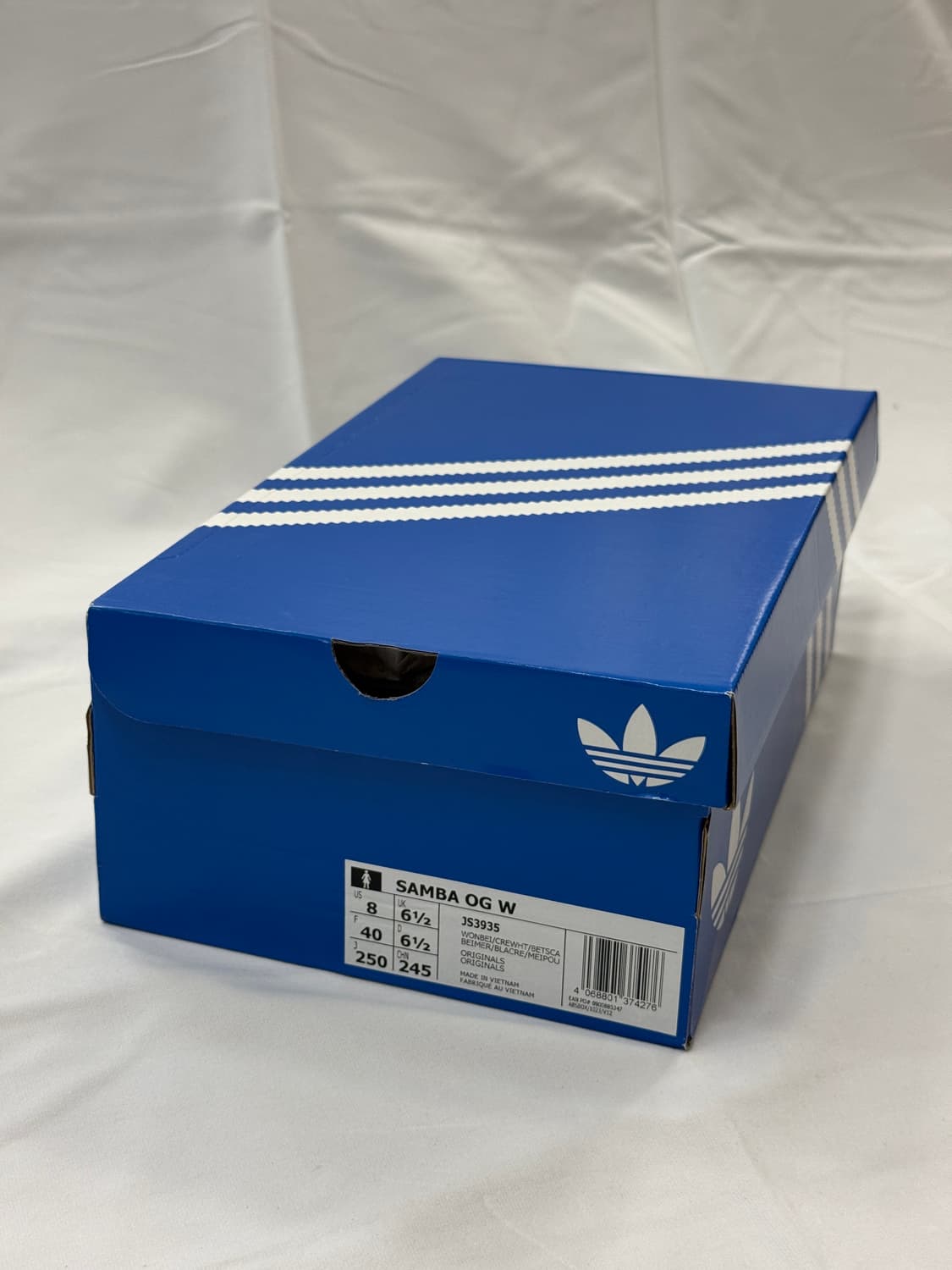 [새상품]아디다스 삼바 OG 베이지 크림 화이트 w250 상품이미지8
