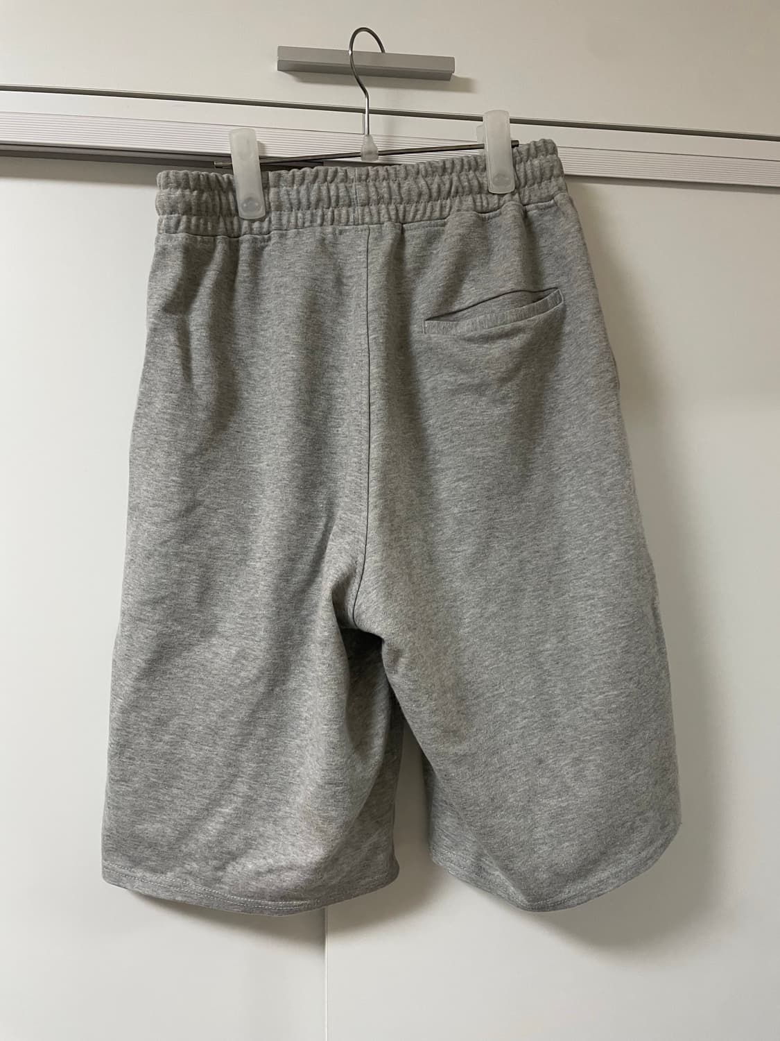 제로 딥원턱 스웻쇼츠 버뮤다팬츠 그레이 상품이미지6