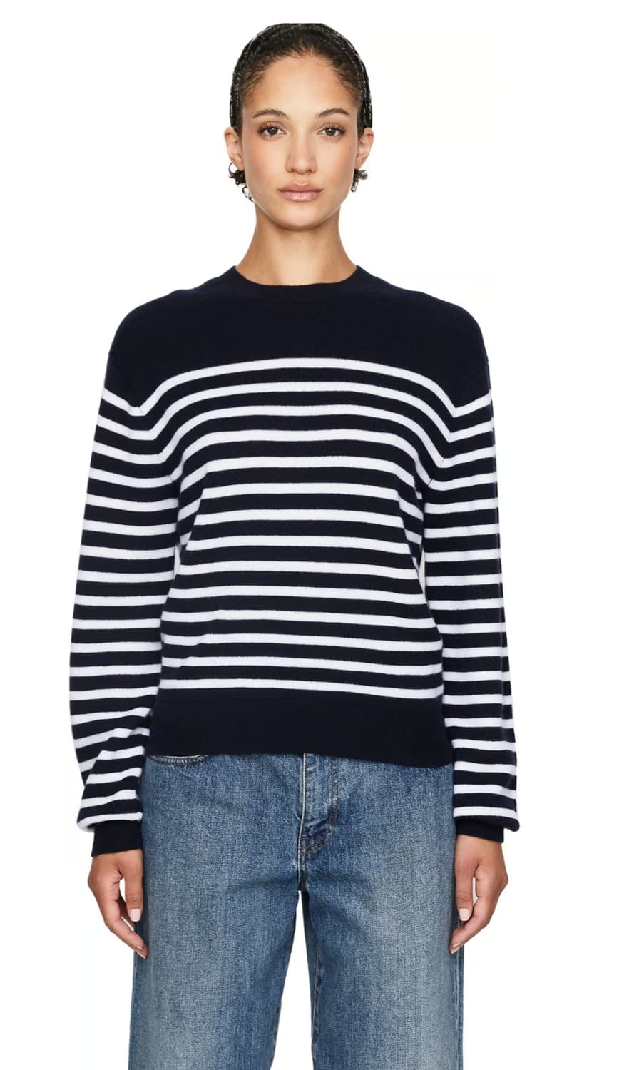 (정품)케이트 KHAITE 캐시미어 스트라잎 니트 상품이미지1