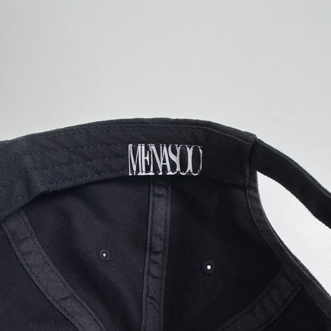 미나수 블랙 모자 상품이미지4