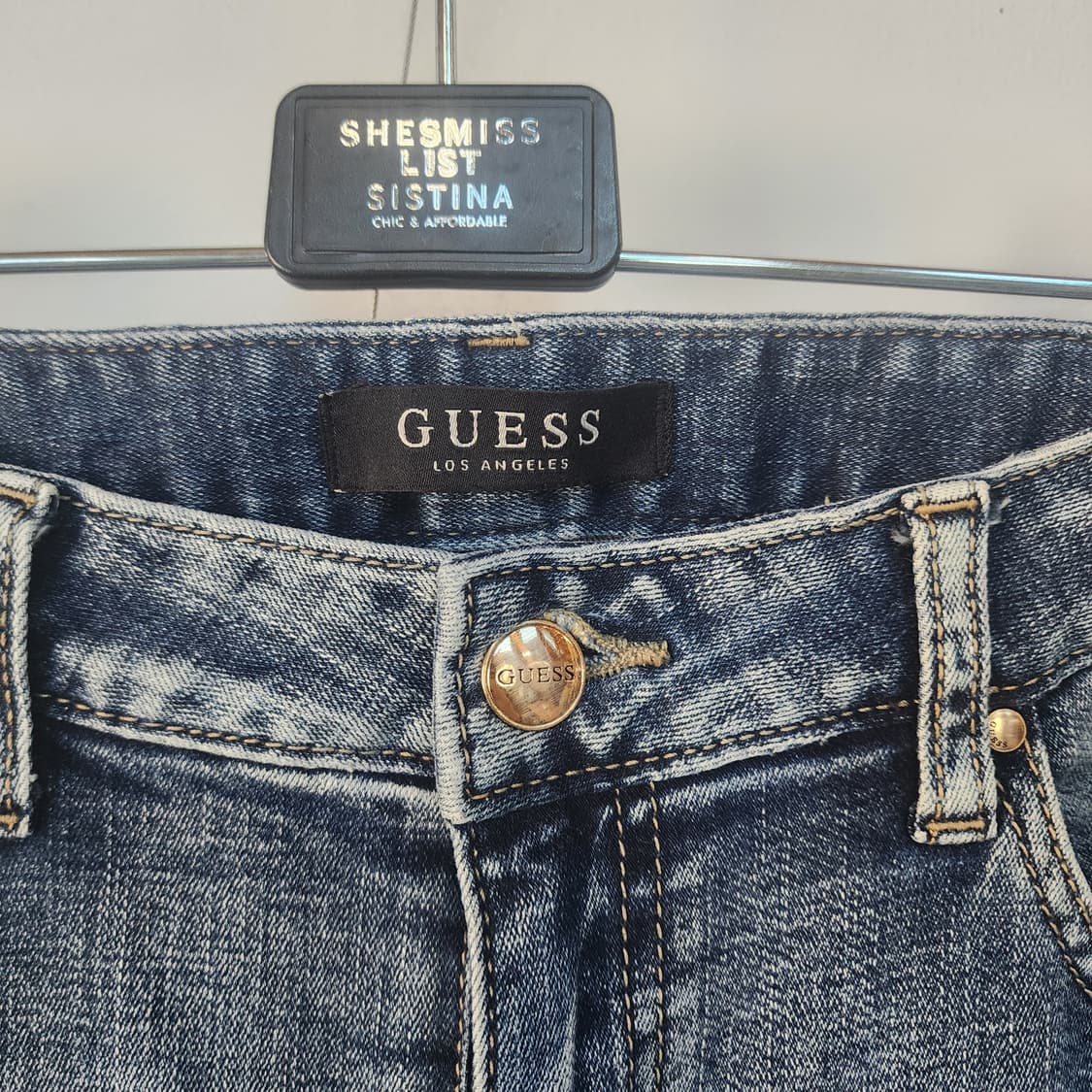 게스 부츠컷 데님 청바지 상품이미지2