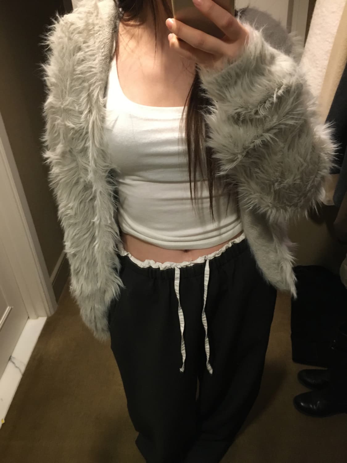 아워캐비넷 그루밍 퍼 후드 상품이미지5