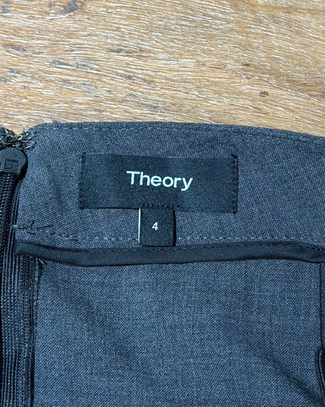 띠어리 그레이 울 플리츠 미디 스커트 상품이미지7