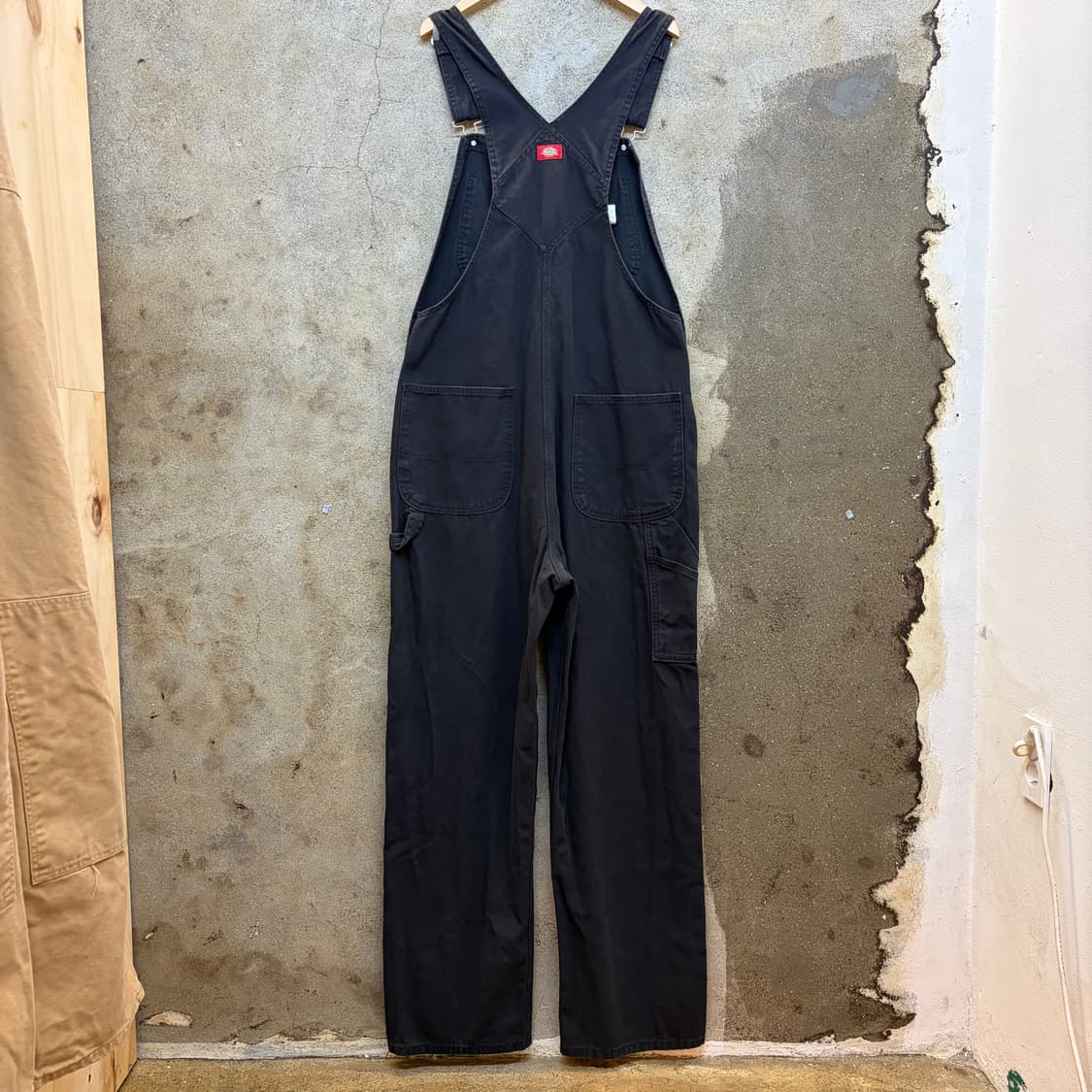 레어 00s 미국빈티지 디키즈 블랙 워크웨어 오버롤 상품이미지6
