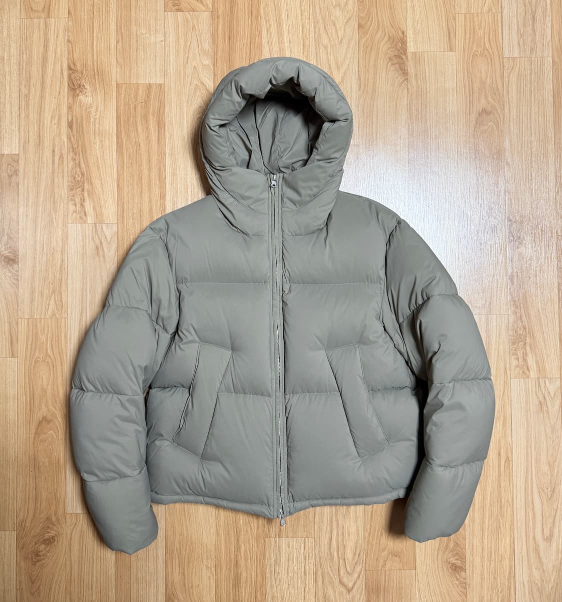 [04] 벨리에 마낭 구스다운 카키 상품이미지3