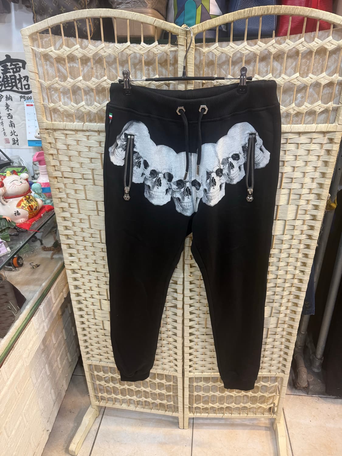 32 정품 필립플레인 스컬 프린트 조거팬츠 팝니다 상품이미지1