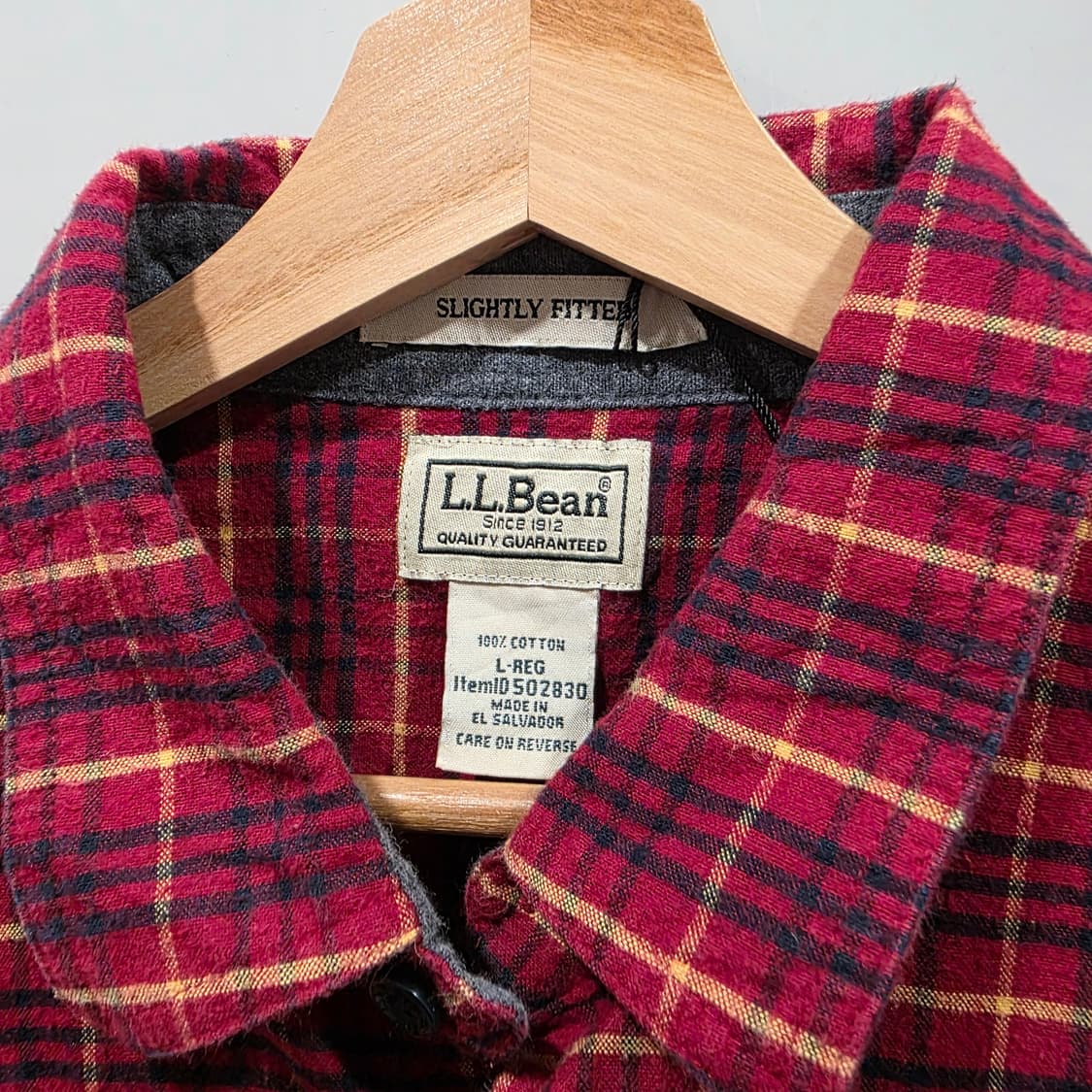 엘엘빈(L.L.Bean) 긴팔 플란넬 카라 셔츠 상품이미지2