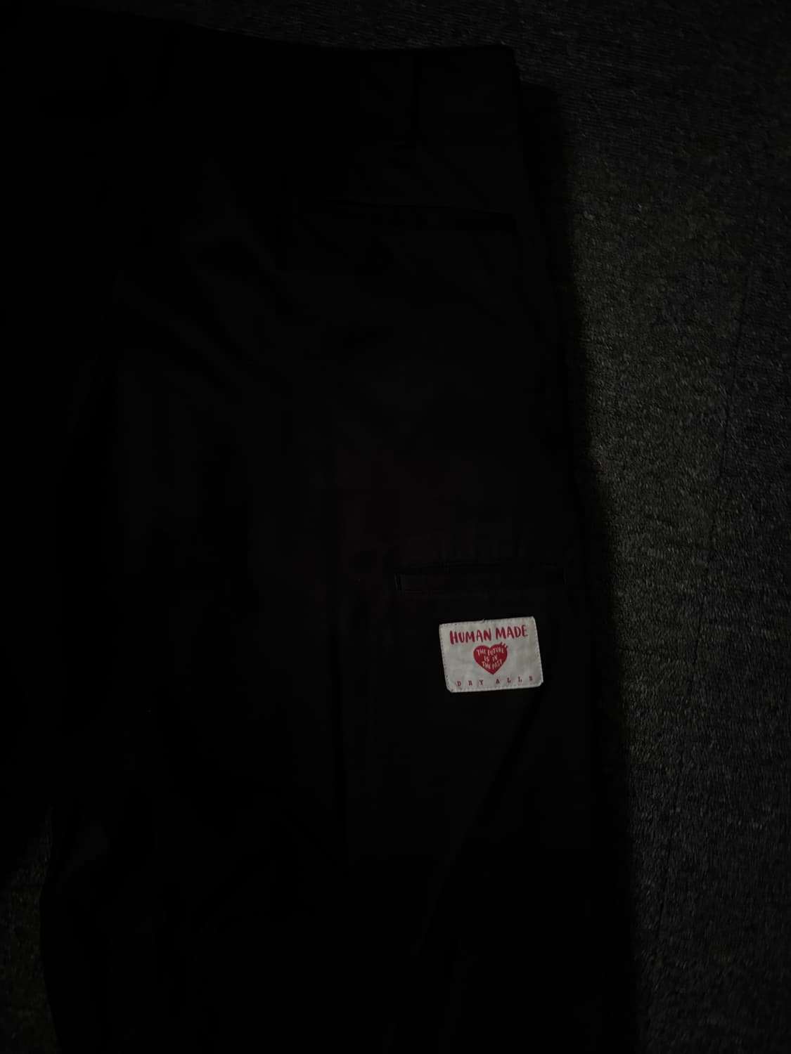 휴먼메이드 스케이터 팬츠 블랙 L 상품이미지4