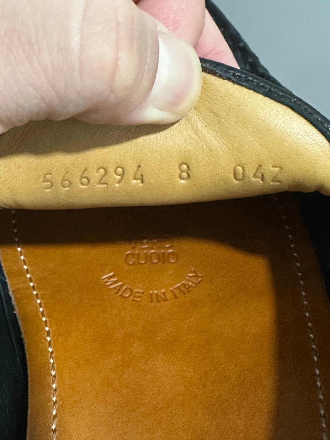 남성 웹 스트라이프 드라이빙 슈즈 / 566294 / UK8(270) 상품이미지7