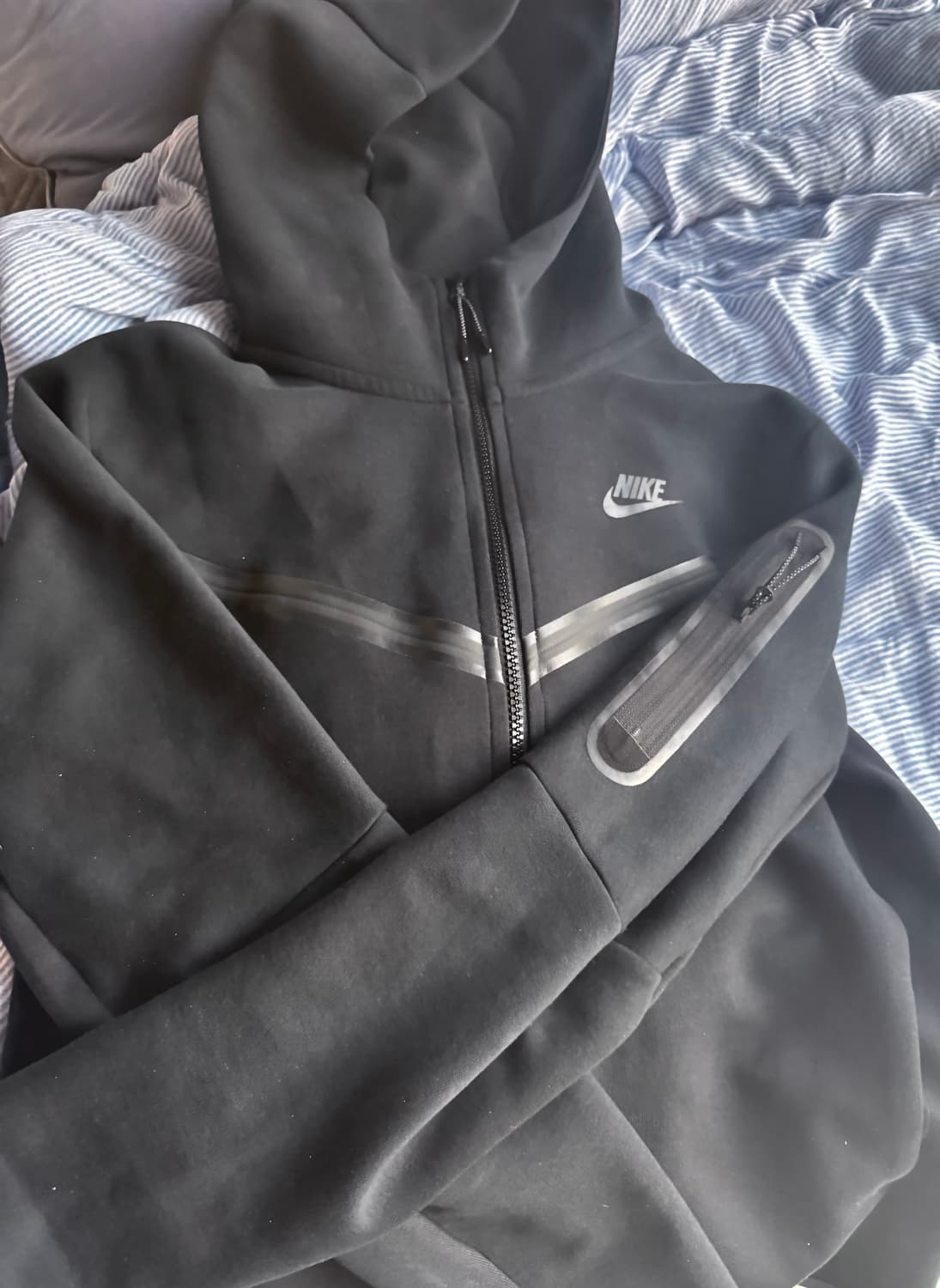 나이키 테크팩 테크플리스 블랙 상품이미지2