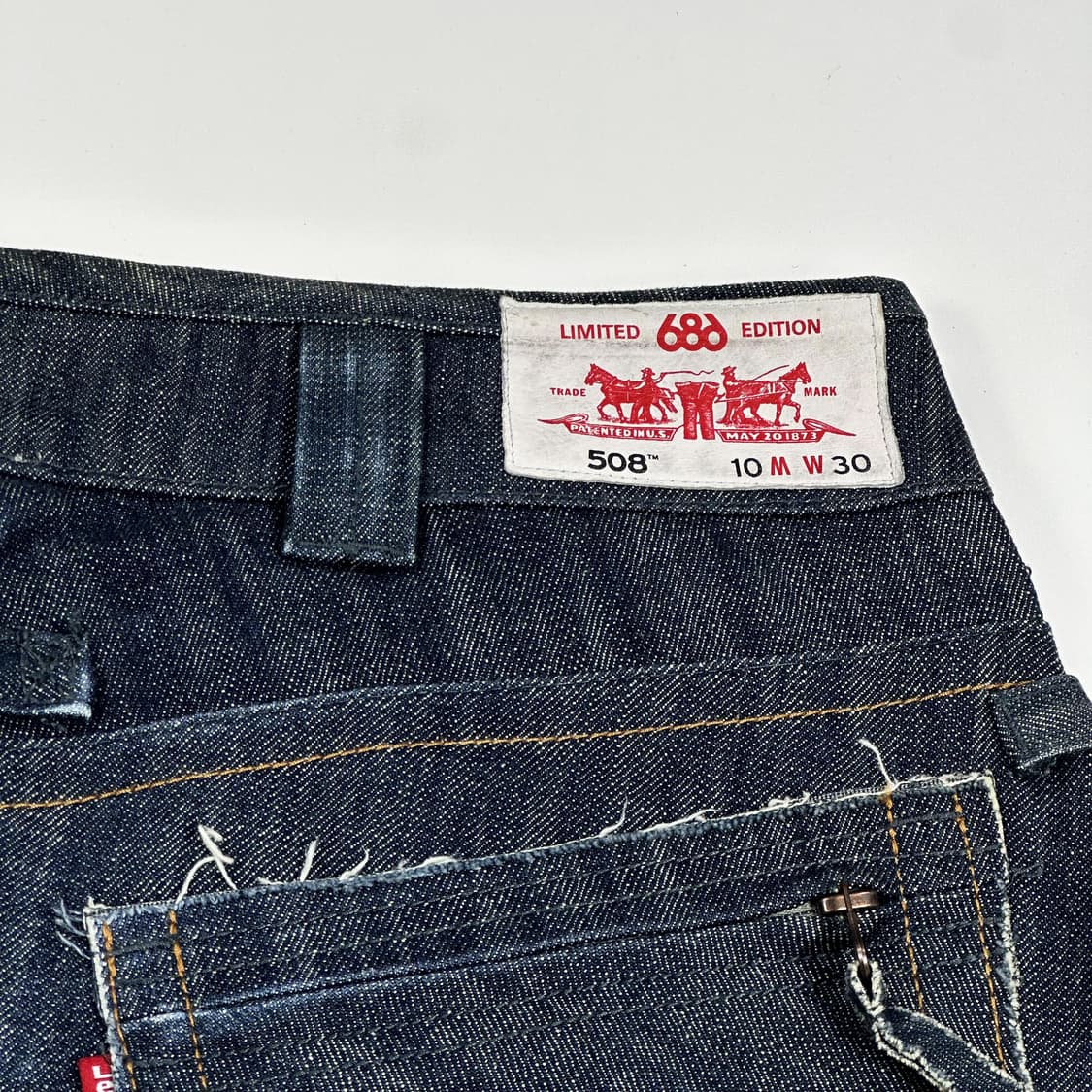30 리바이스 x 686 스노우보드 로우라이즈 부츠컷 데님팬츠 상품이미지7