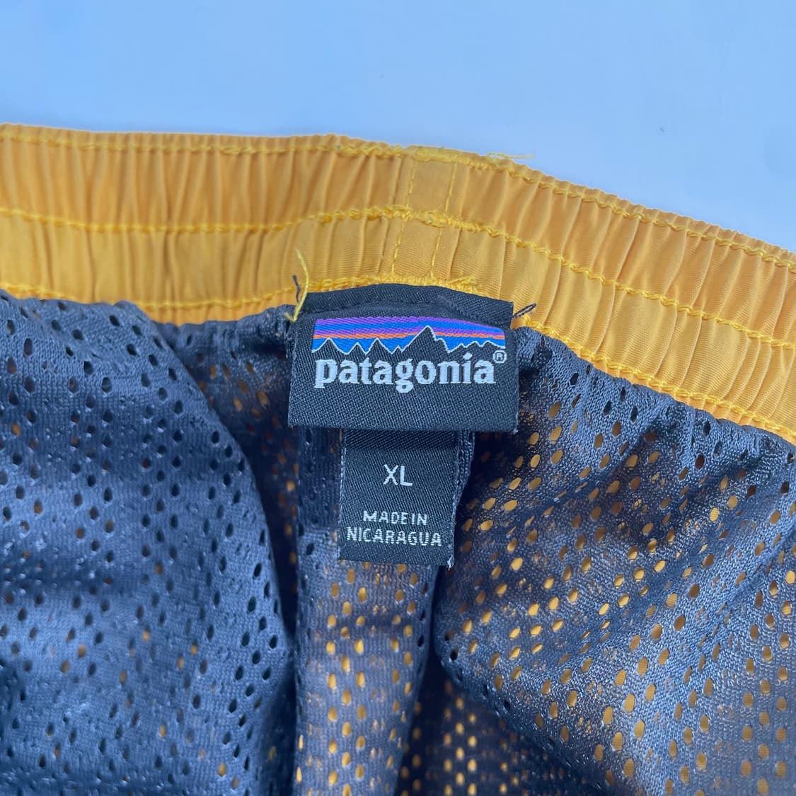 Patagonia  파타고니아 배기스 옐로우 팬츠 상품이미지6