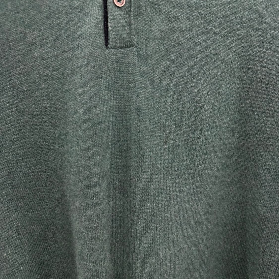 100 헨리코튼 남자 헨리넥 울 니트 상품이미지5