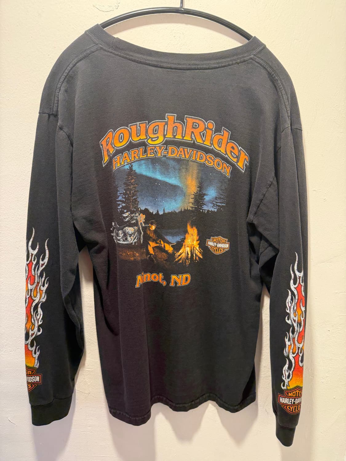 06‘s 할리데이비슨 러프라이더 메탈플레임 롱슬리브M 상품이미지3