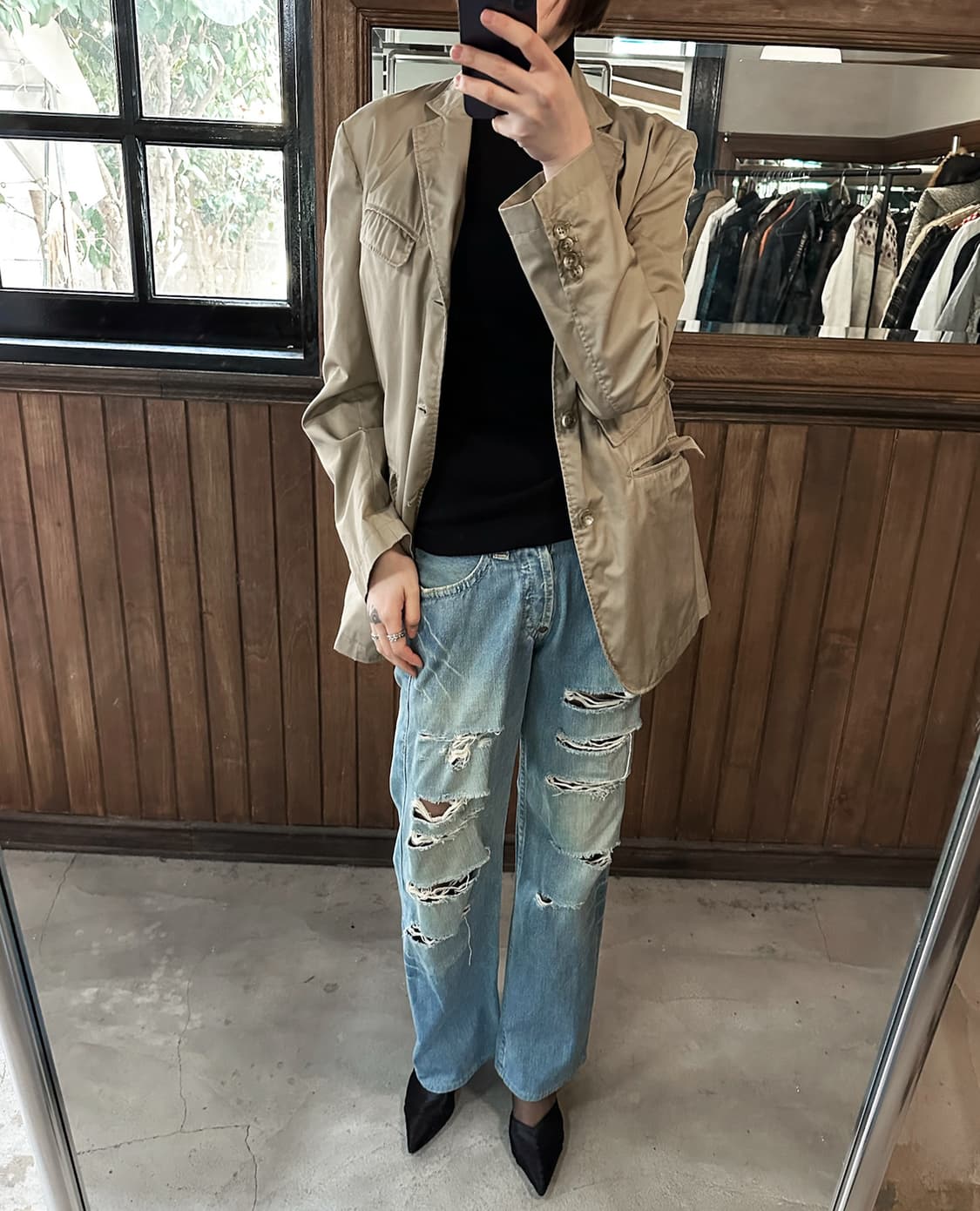 LEVI'S 902 sinch back w29 상품이미지4