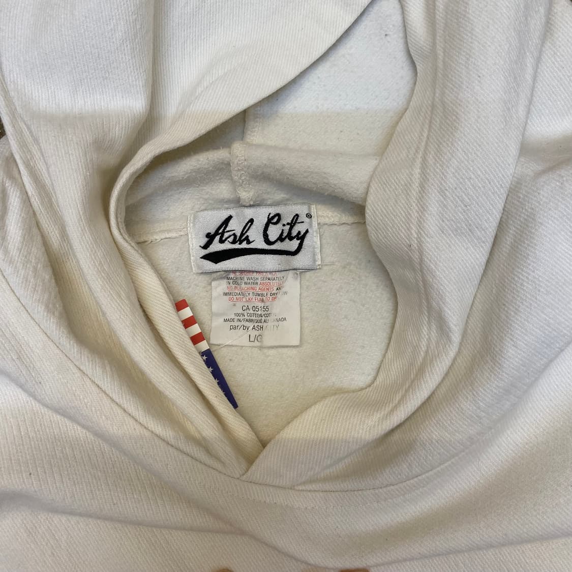 USA 미국 빈티지 펩시 콜라 화이트 후드티 상품이미지6