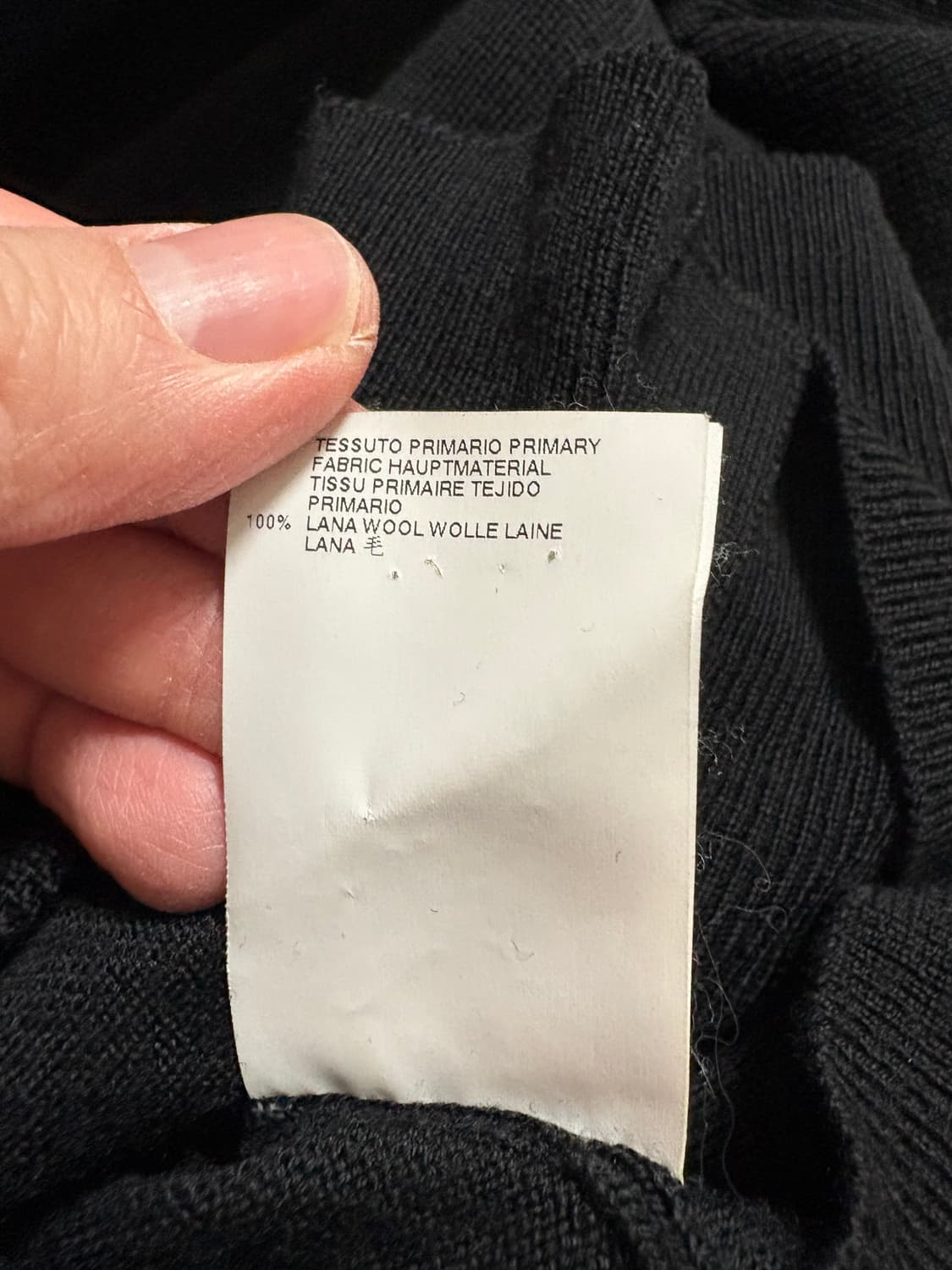 비비안 웨스트우드 울 가디건 블랙 L(105) 상품이미지7