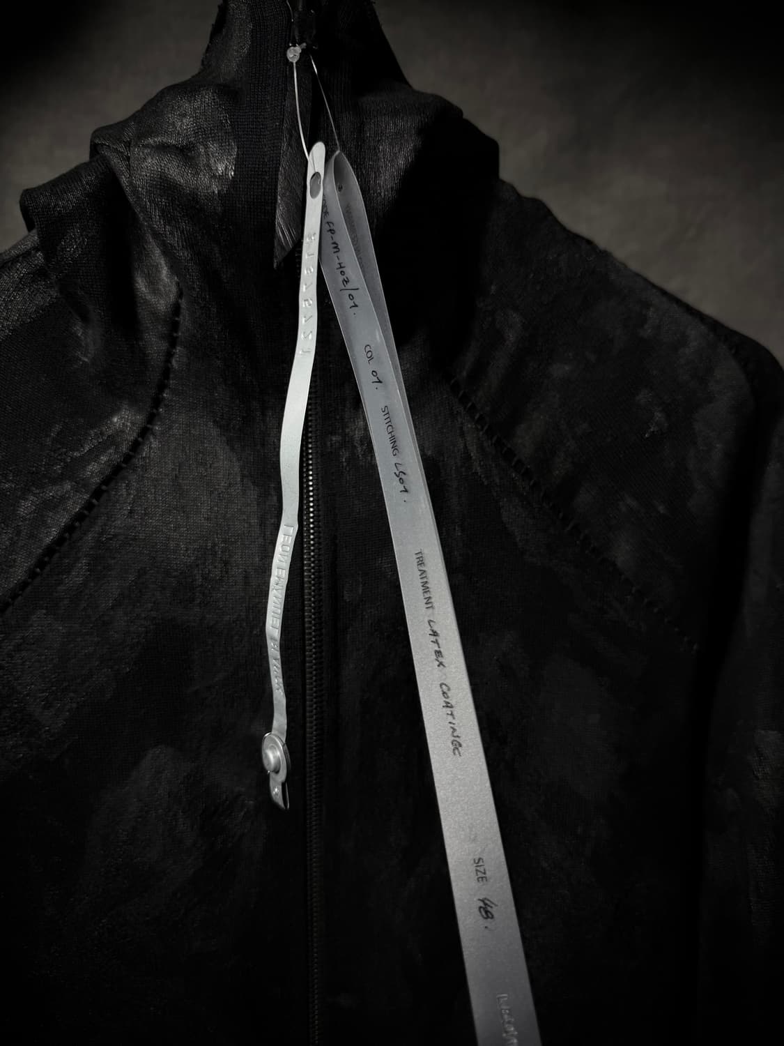 Leon Emanuel Blanck Coated Ninja Hoodie 상품이미지7