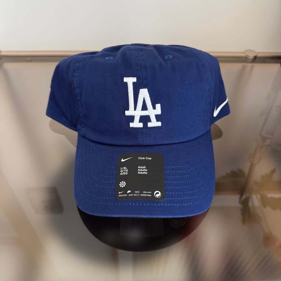 NIKE X MLB LA DODGERS LOGO ROYALBLUE CAP 상품이미지1