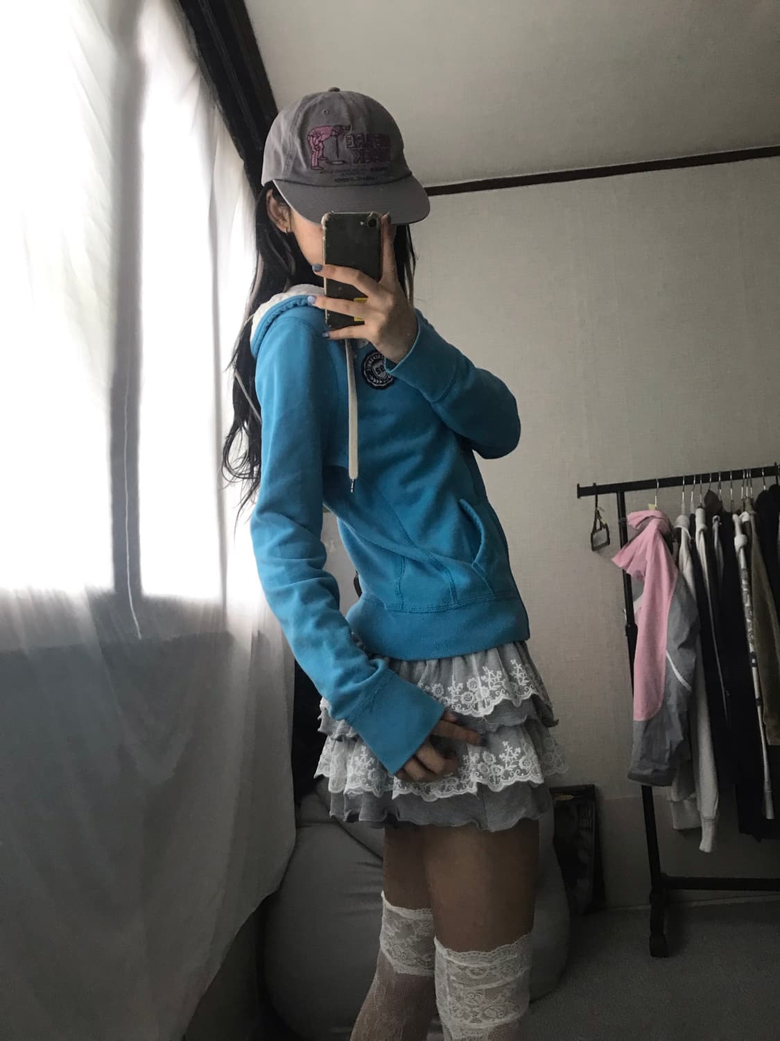 아베크롬비 민트 후드집업 상품이미지4