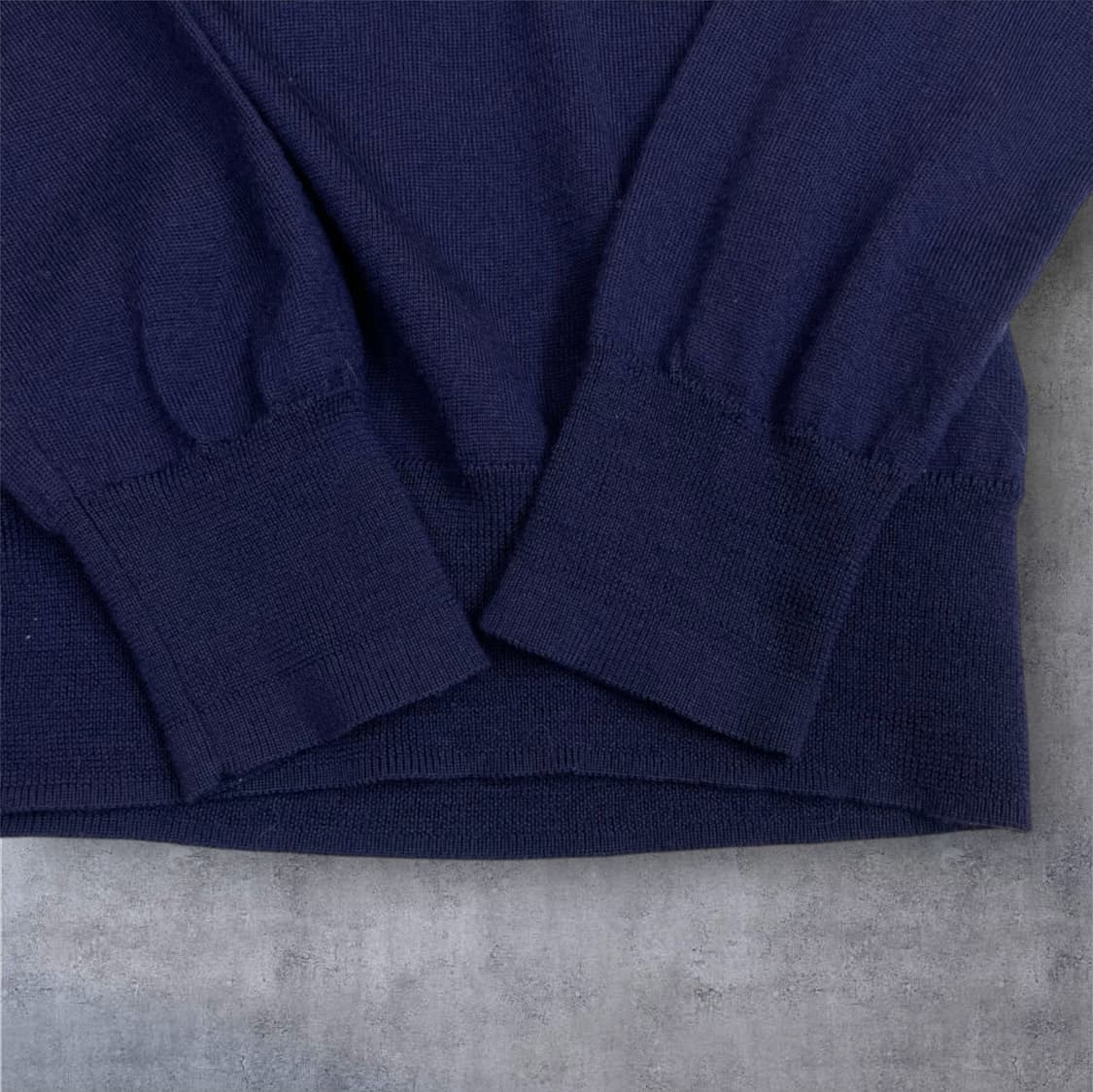 폴로 랄프로렌 골프 네이비 메리노울 브이넥 니트 S 상품이미지4